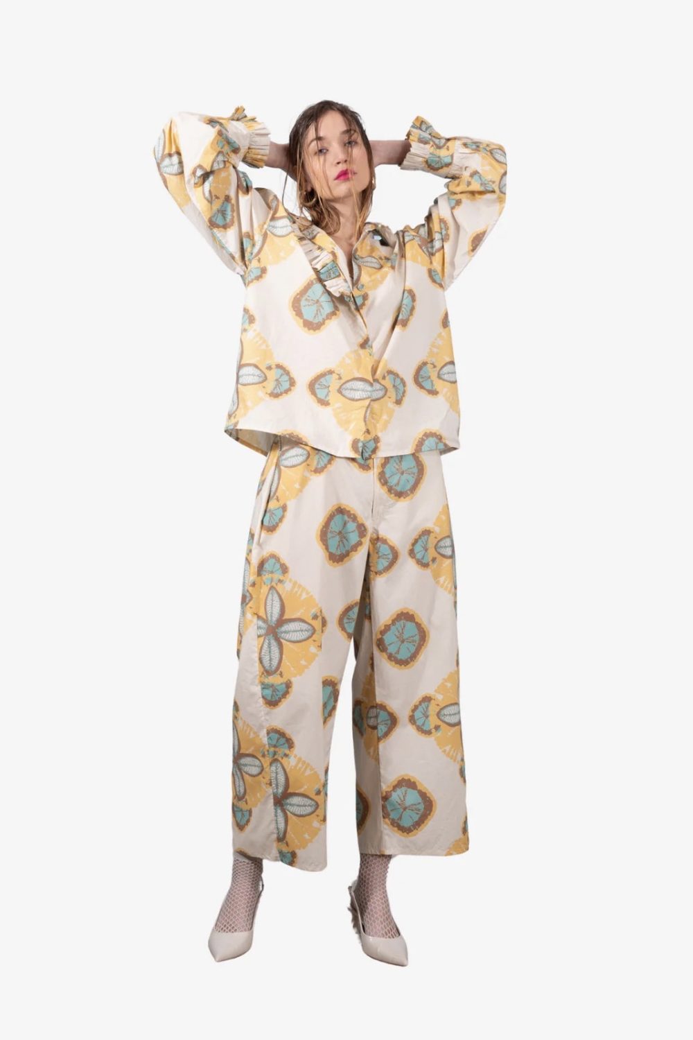 εικόνα-14 VISHNU PASTEL FLORAL PRINT SHIRT