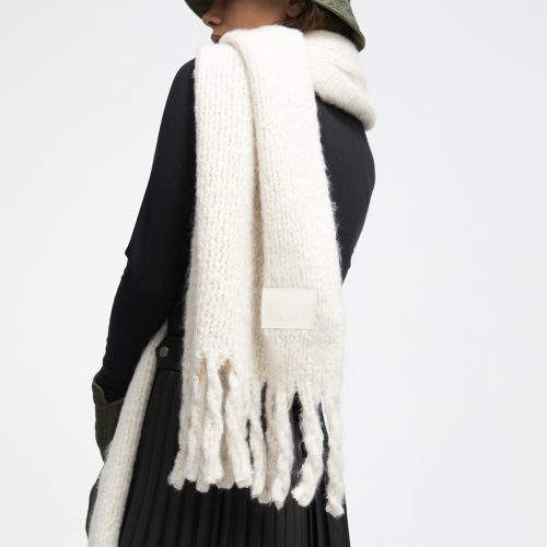 Creme Scarf