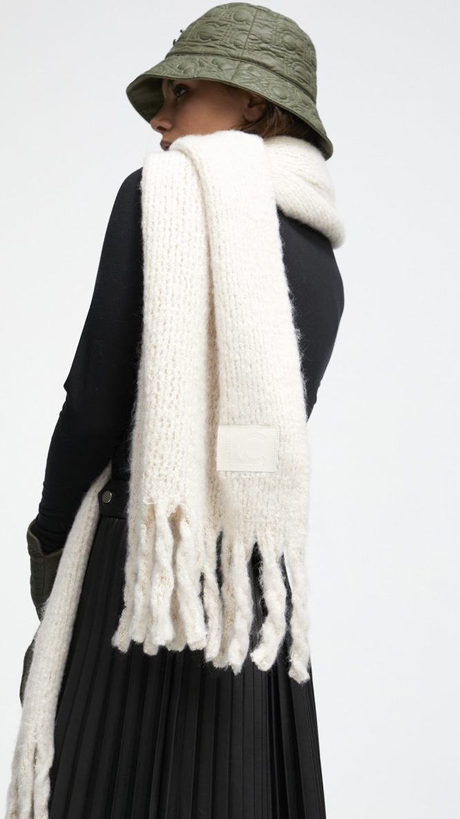 Creme Scarf