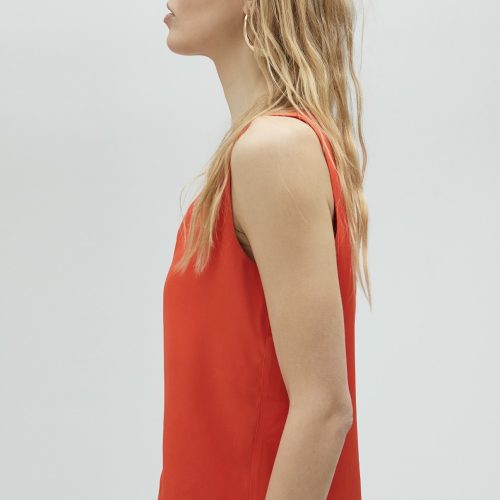 Basic Strappy Top Orange