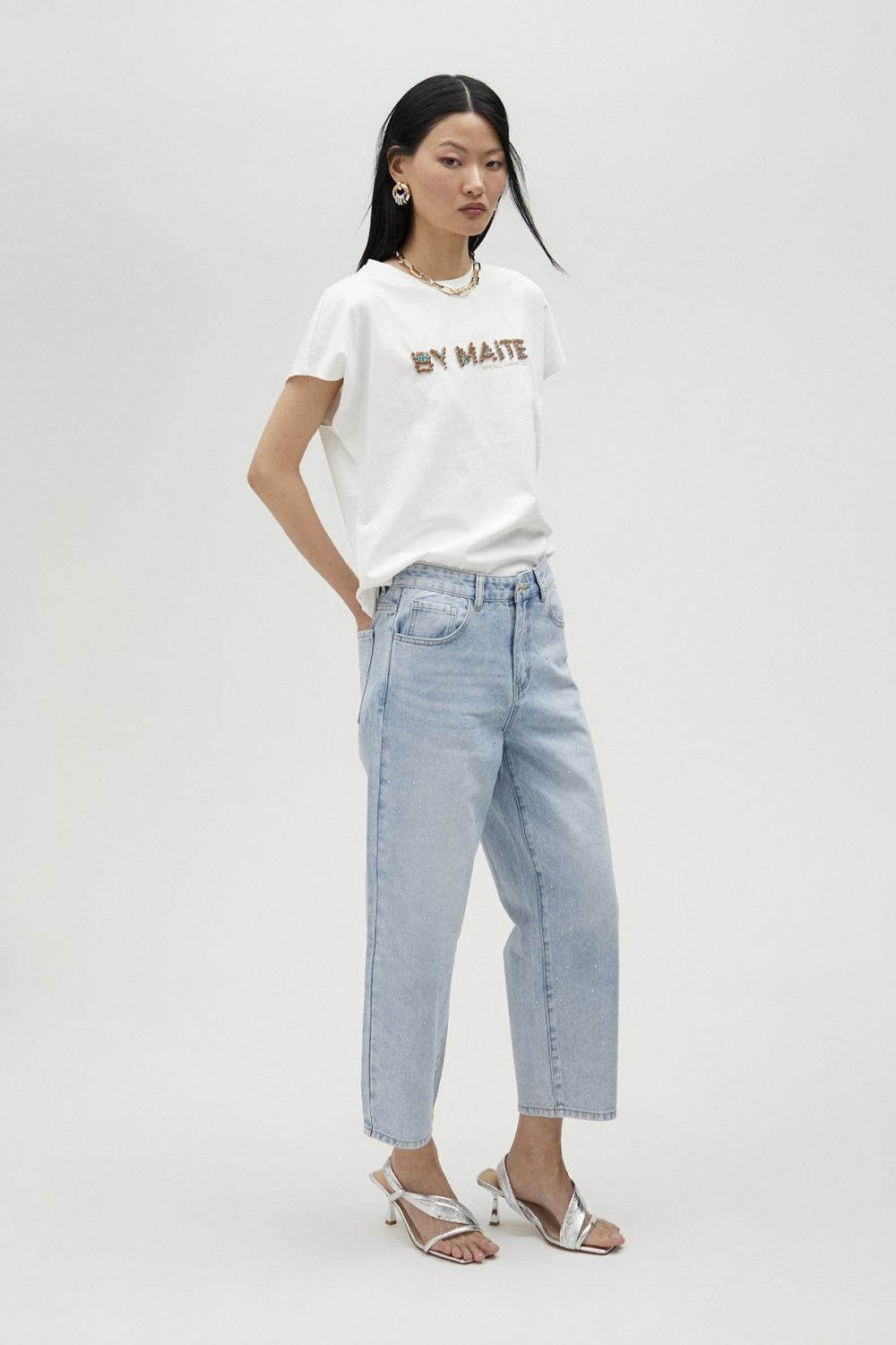 Jeans with Rhinestones