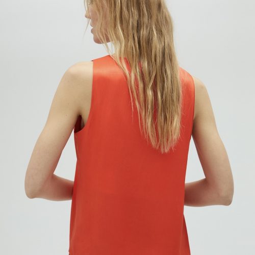 Basic Strappy Top Orange