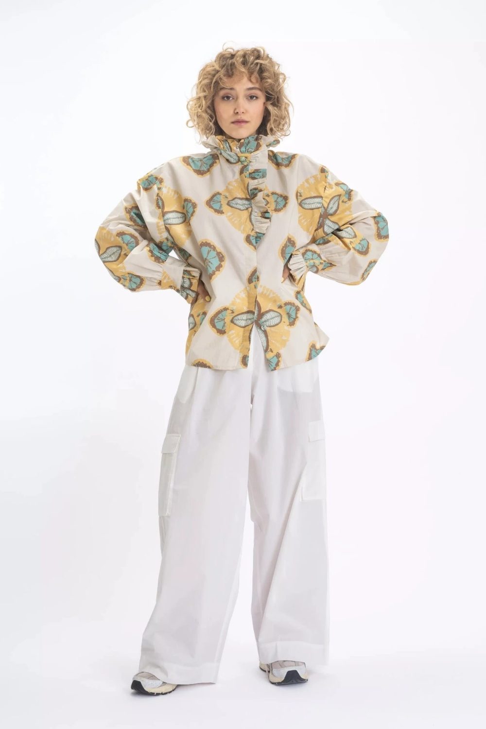 εικόνα-15 VISHNU PASTEL FLORAL PRINT SHIRT