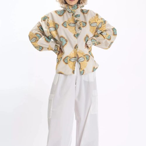 εικόνα-15 VISHNU PASTEL FLORAL PRINT SHIRT