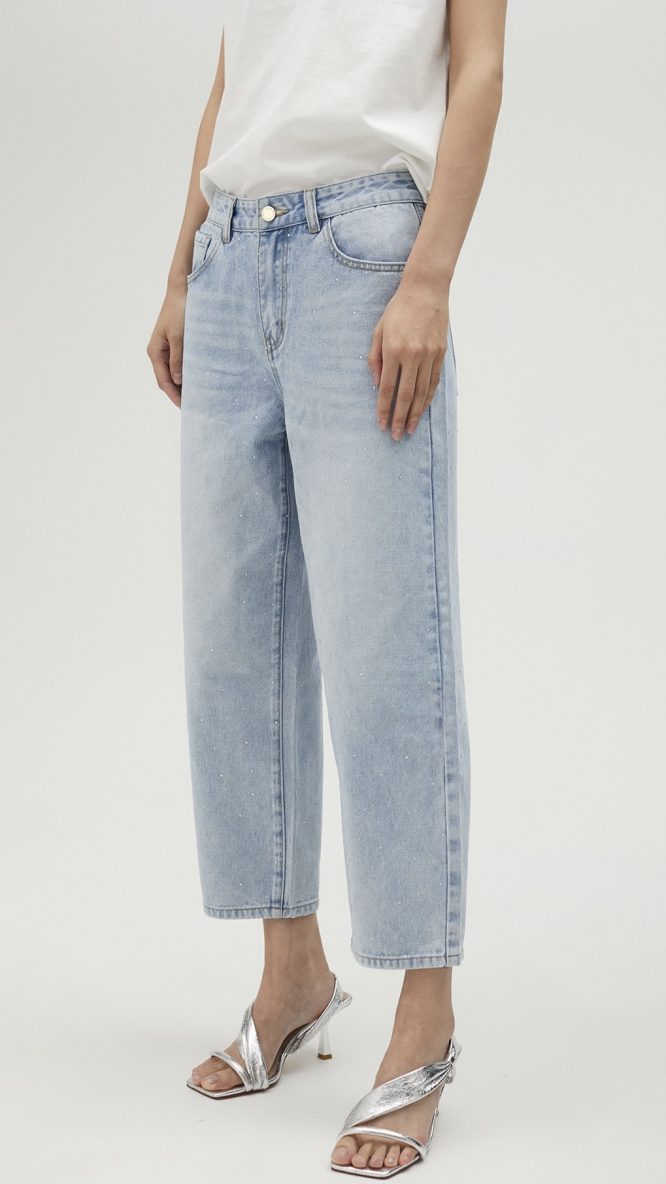 Jeans with Rhinestones