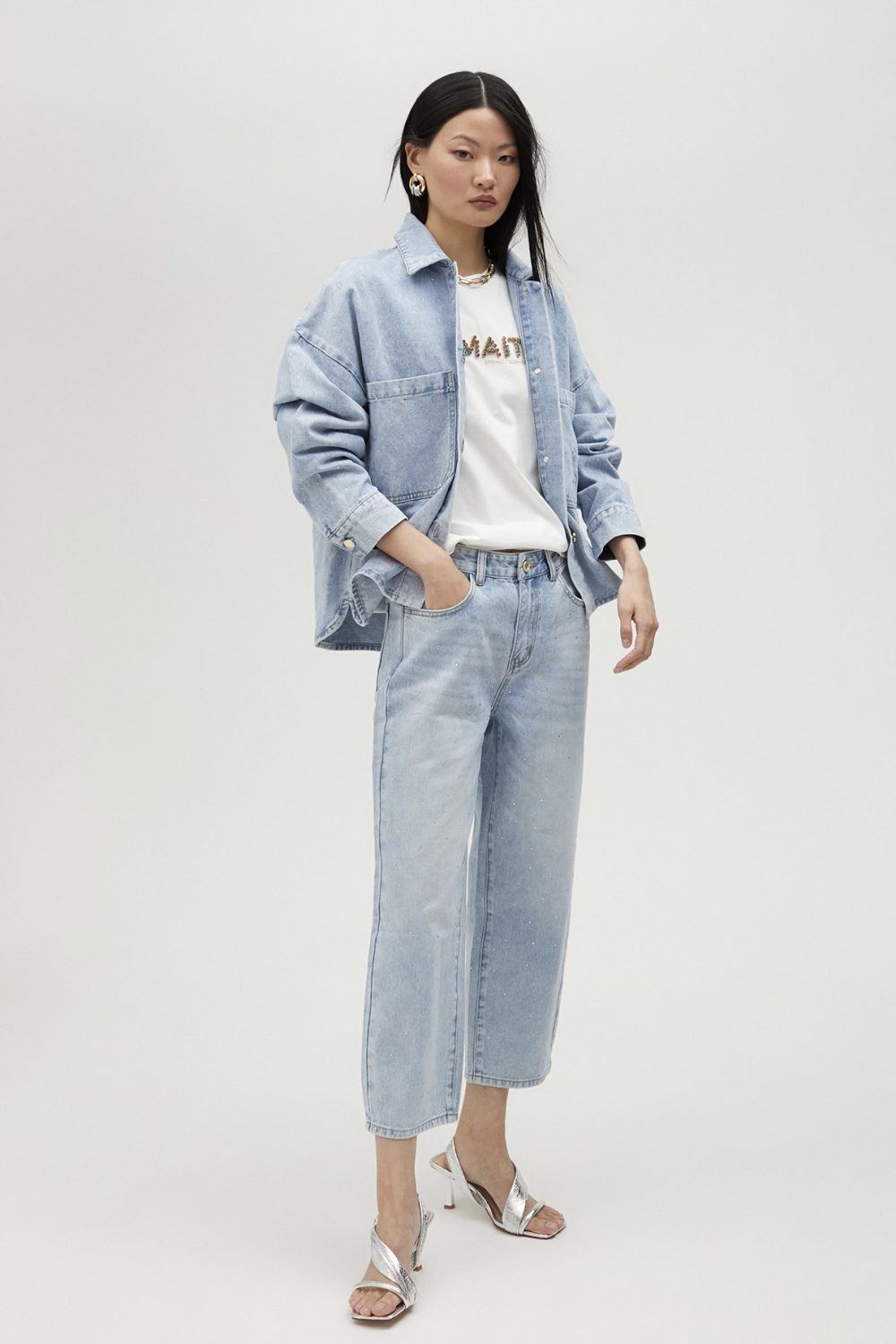 Jeans with Rhinestones