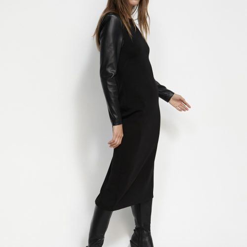 Midi Black Dress