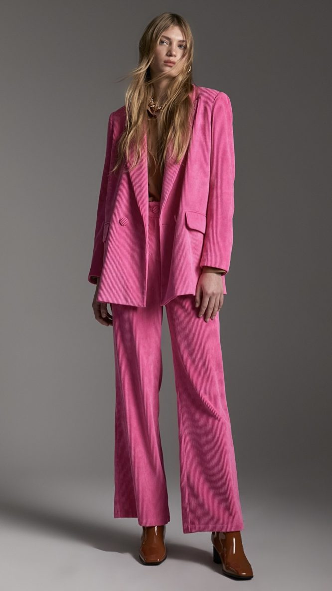 Wide Leg Corduroy Pants