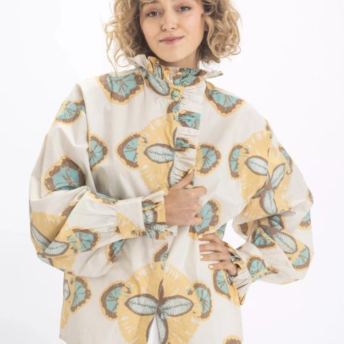 εικόνα-16 VISHNU PASTEL FLORAL PRINT SHIRT