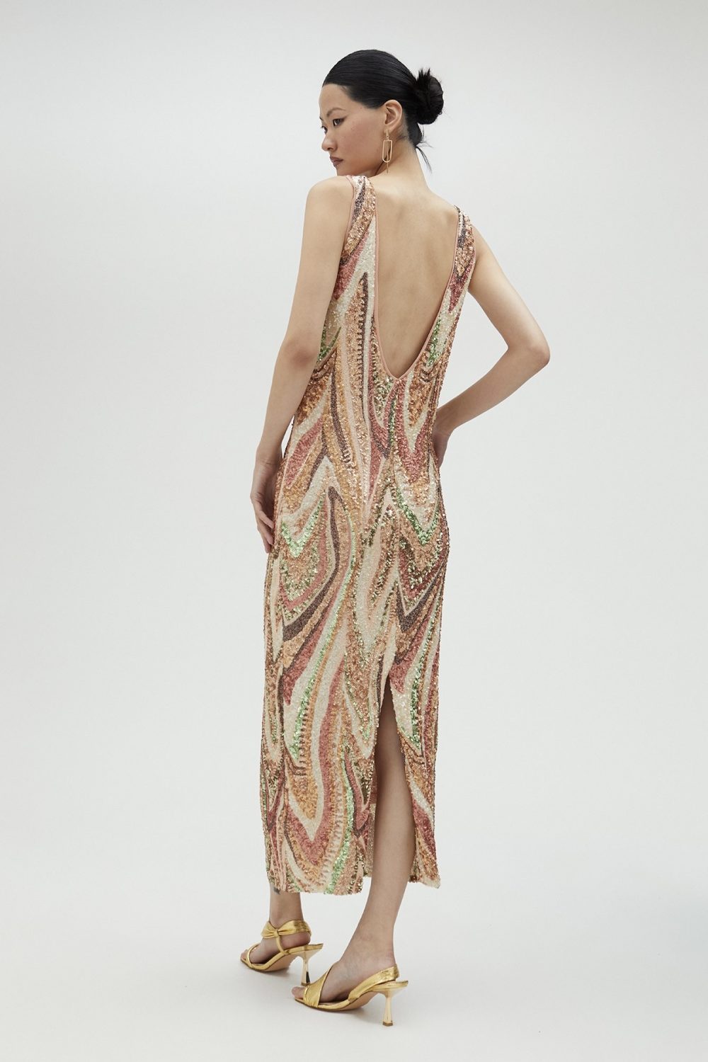 Long Dress With Sequins