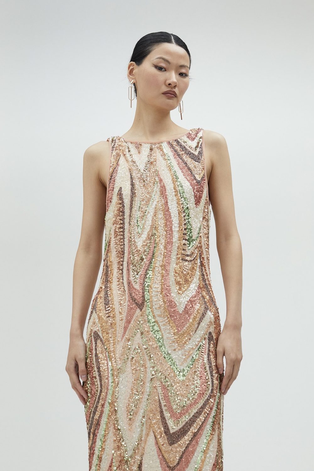 Long Dress With Sequins