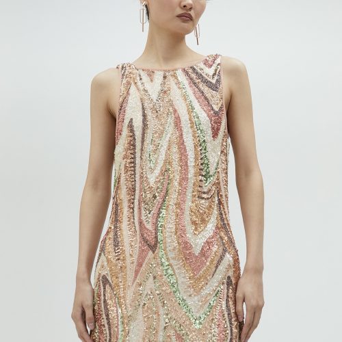 Long Dress With Sequins