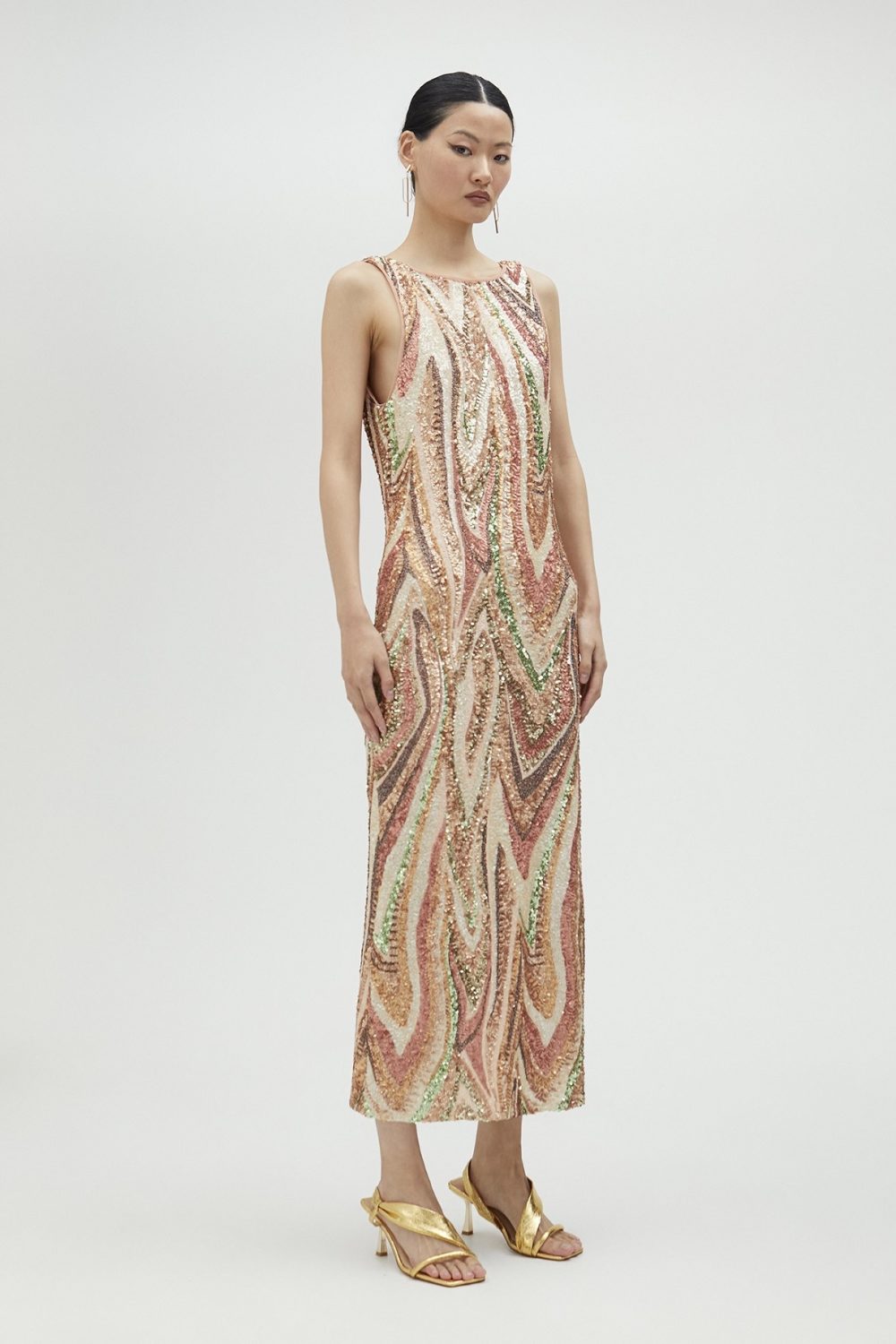 Long Dress With Sequins