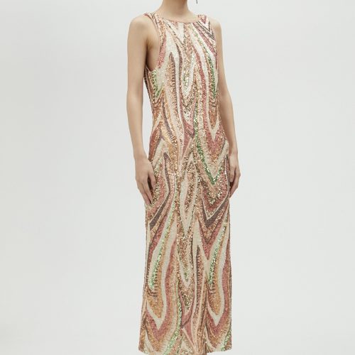 Long Dress With Sequins