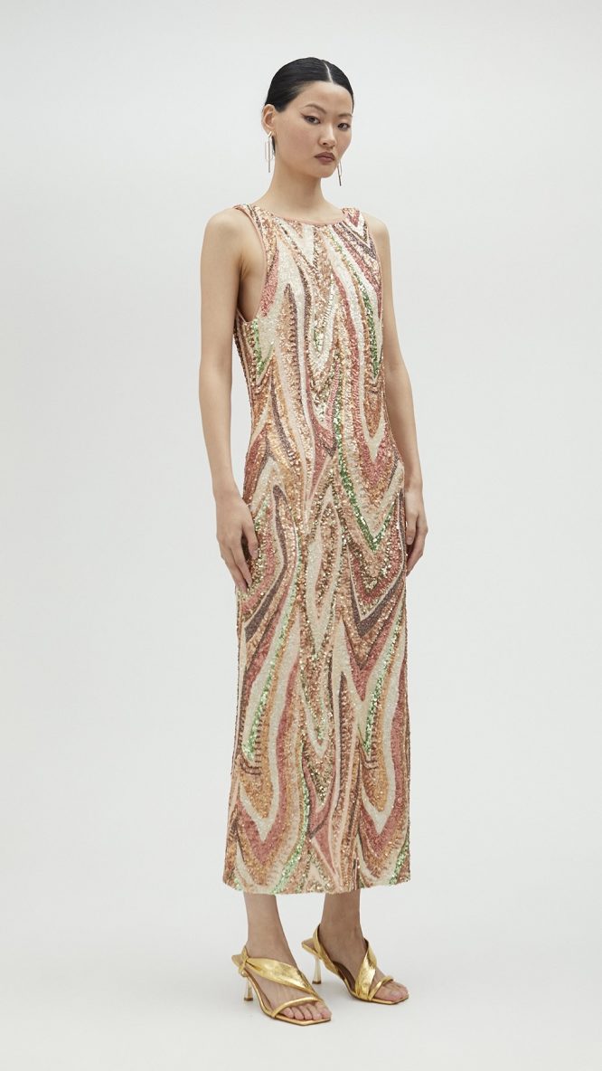 Long Dress With Sequins