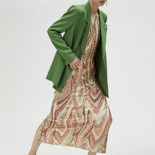 Long Dress With Sequins