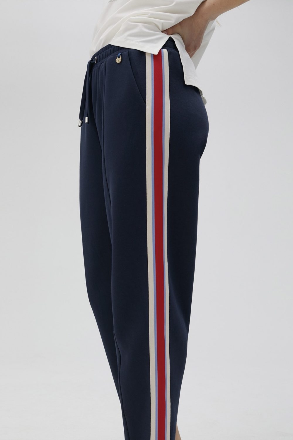 Trousers with Sporty Stripes
