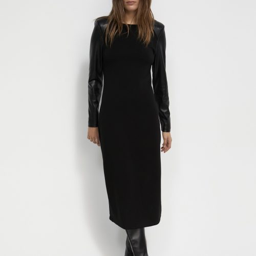 Midi Black Dress