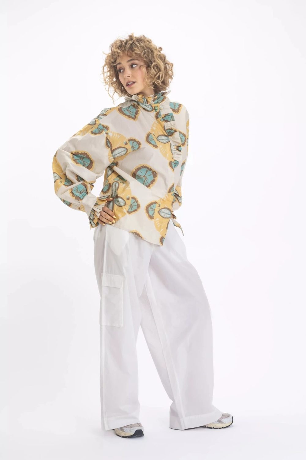 εικόνα-17 VISHNU PASTEL FLORAL PRINT SHIRT