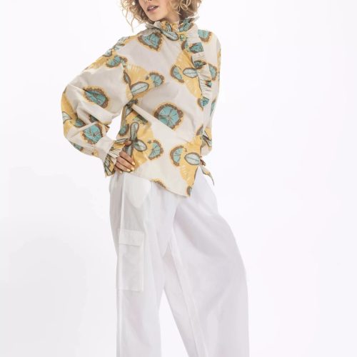 εικόνα-17 VISHNU PASTEL FLORAL PRINT SHIRT