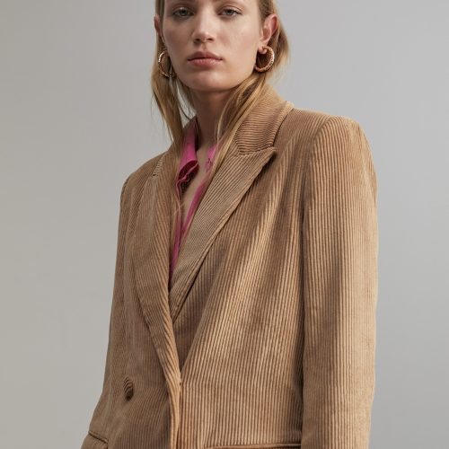 Oversized Corduroy Blazer