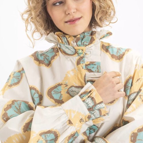 εικόνα-18 VISHNU PASTEL FLORAL PRINT SHIRT