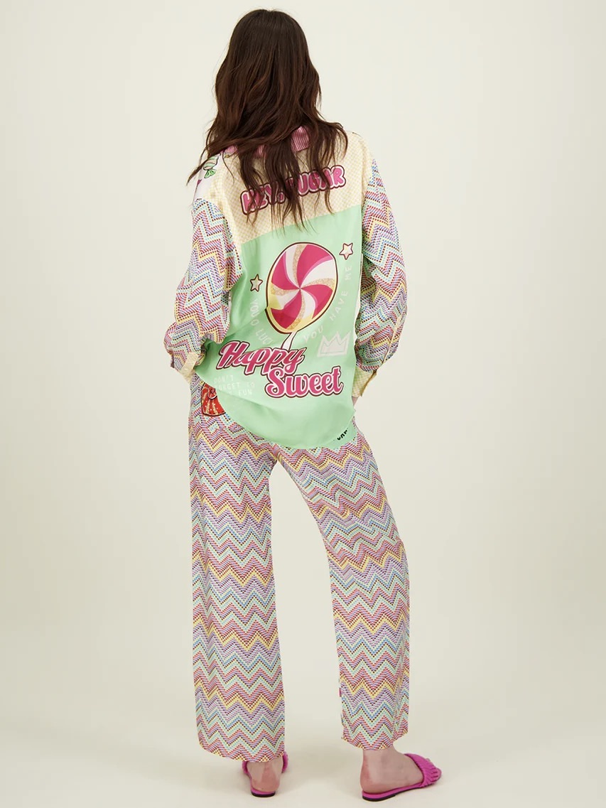 Bailey Straight Leg Pants  Candy