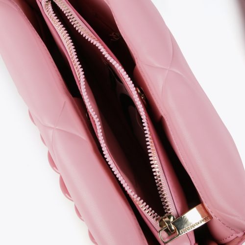 Padded Crossbody Pink Bag