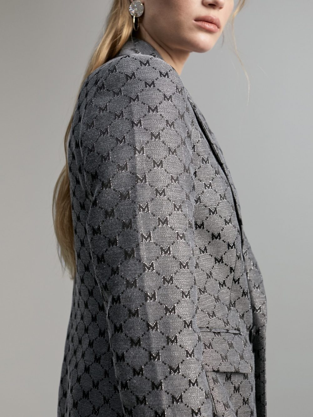 Jacquard Monogram Blazer