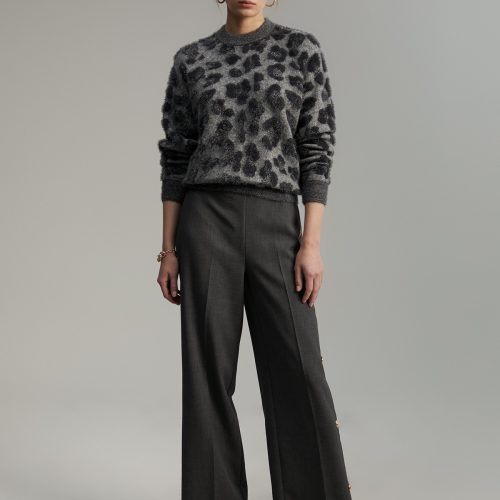 Animal Print Sweater