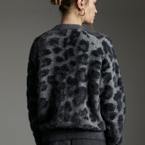 Animal Print Sweater