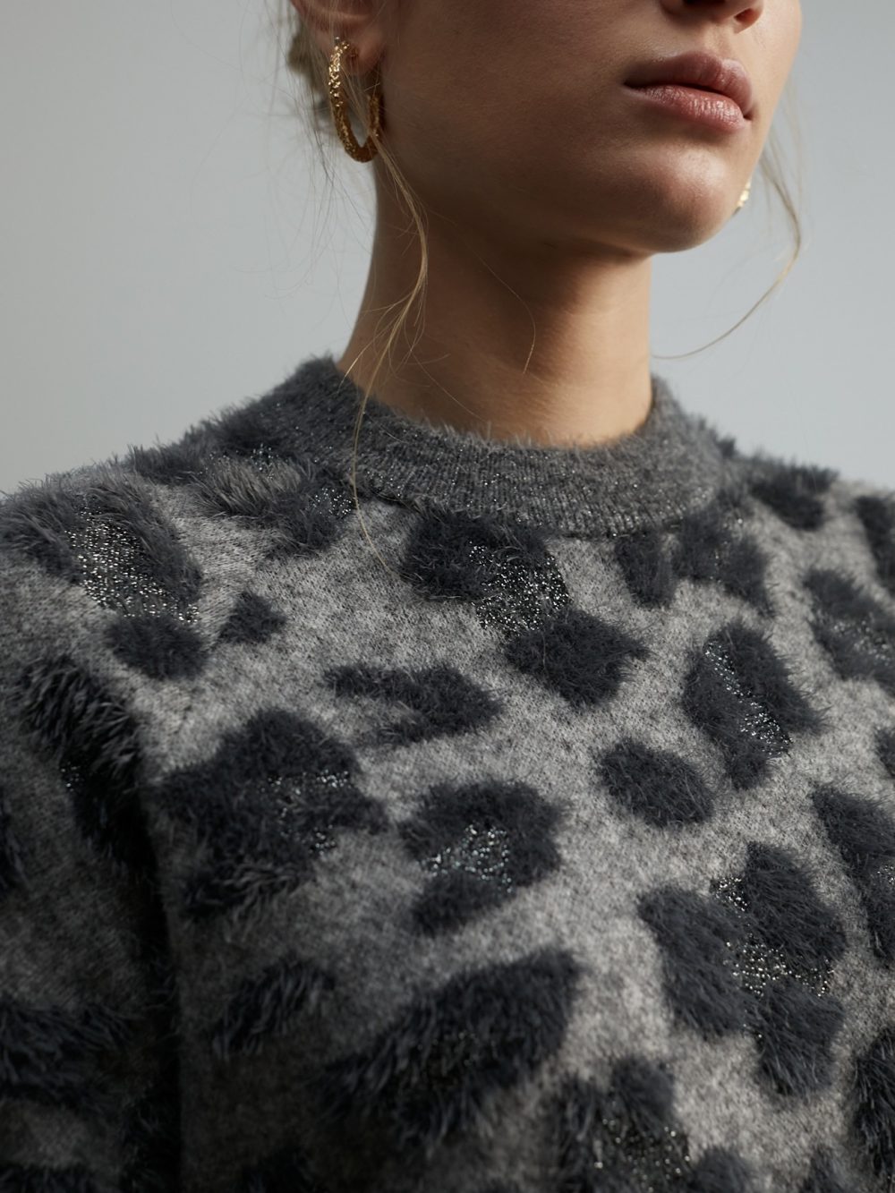 Animal Print Sweater