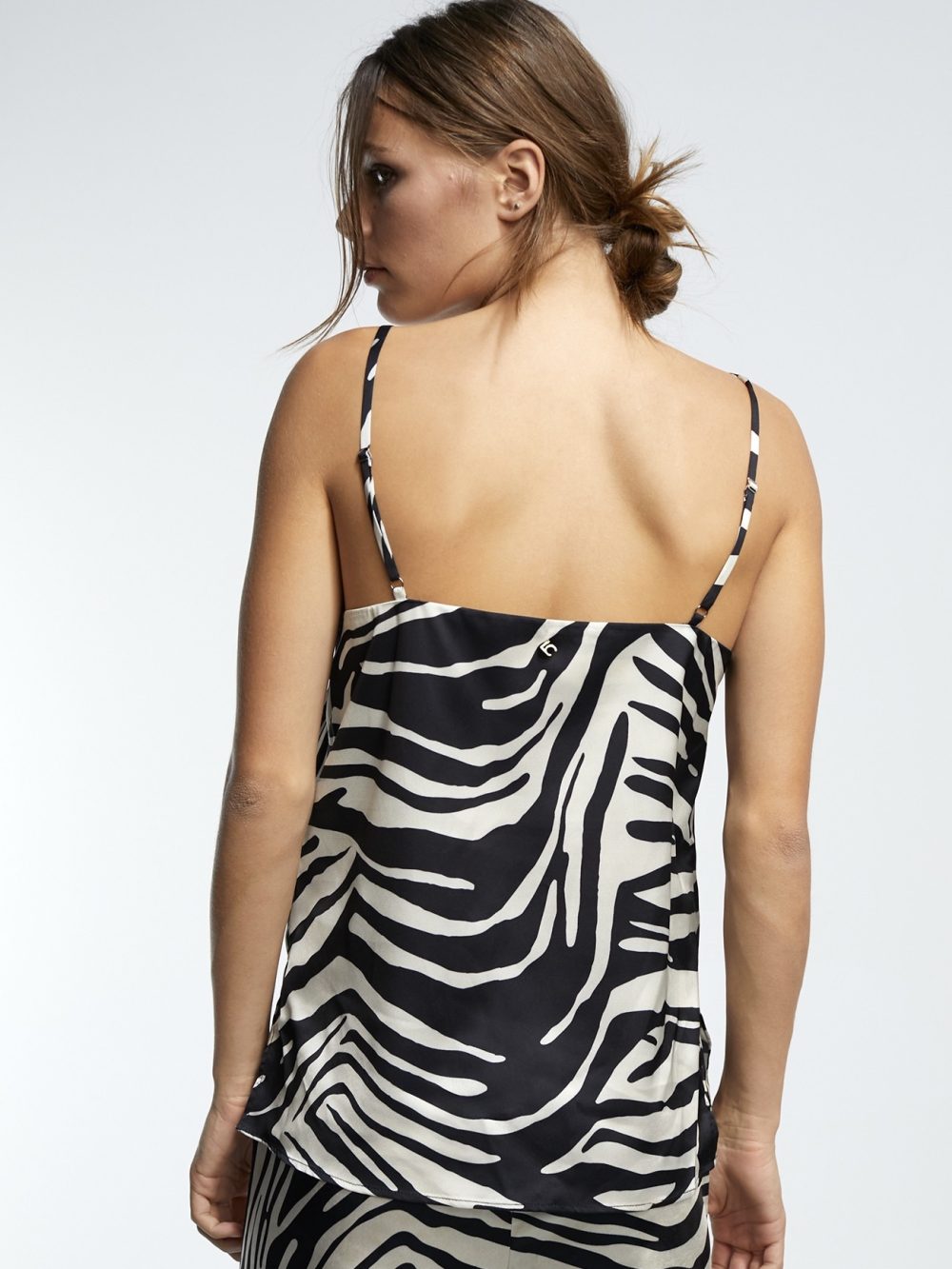 Animal Print Zebra Top
