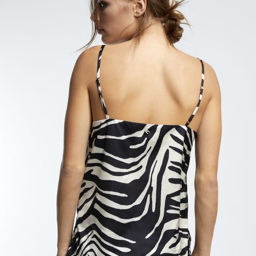 Animal Print Zebra Top