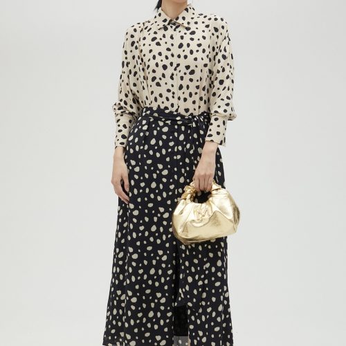 Polka Dot Shirt Dress
