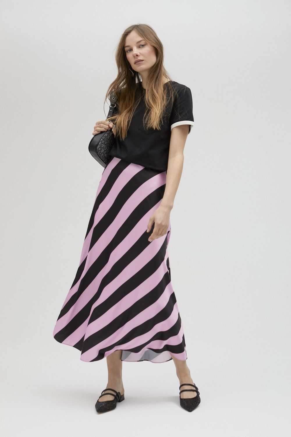 Black T-shirt LC pocket