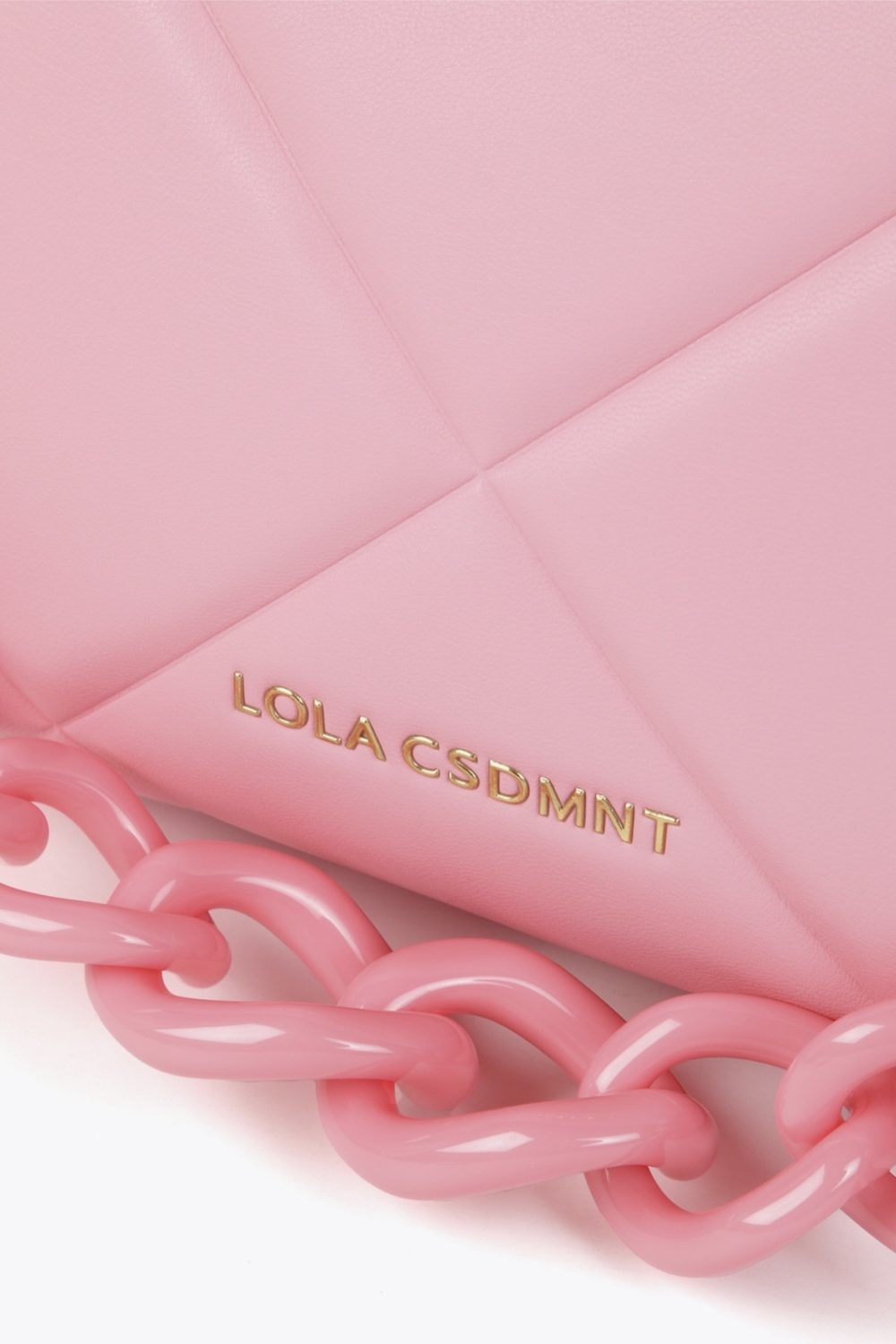 Padded Crossbody Pink Bag