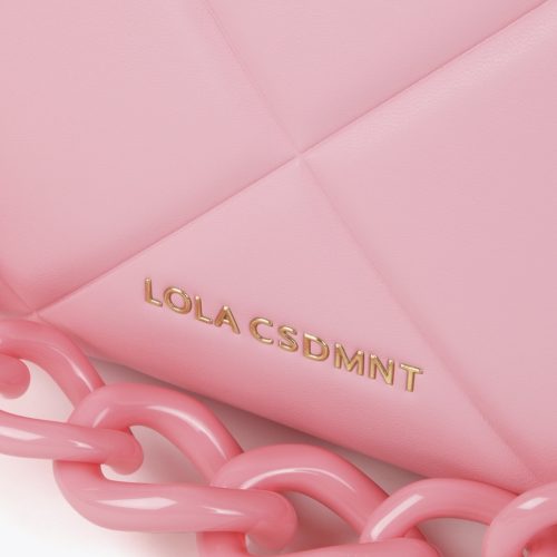 Padded Crossbody Pink Bag