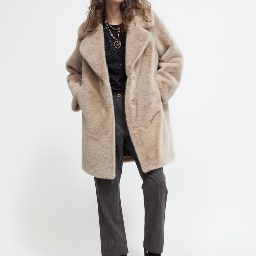 Faux Fur Beige