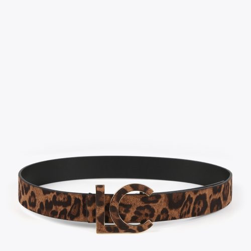Animal Print Reversible Belts