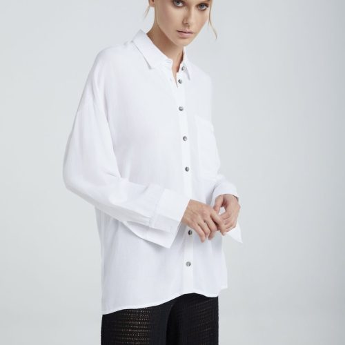 Serenity Long Shirt White
