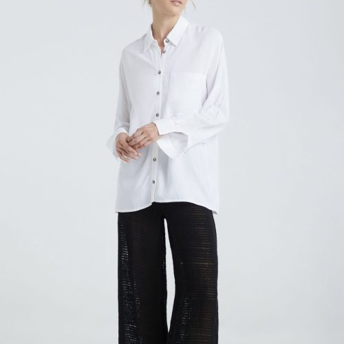 Serenity Long Shirt White
