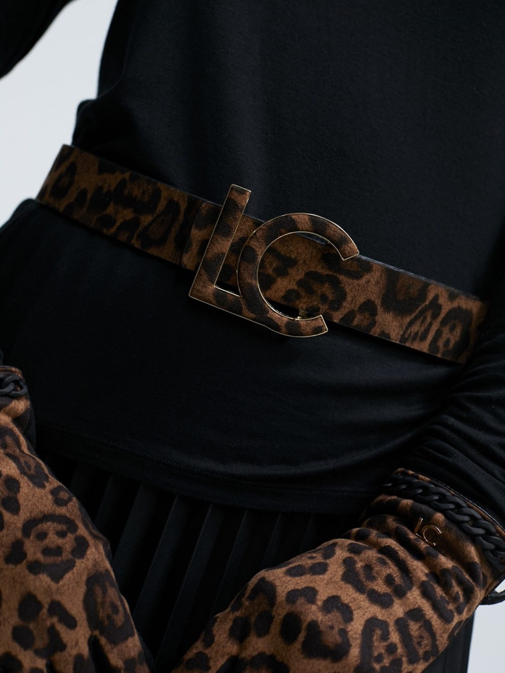 Animal Print Reversible Belts