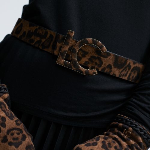 Animal Print Reversible Belts