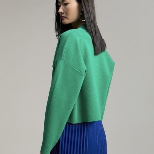 Cardigan With Golden Details