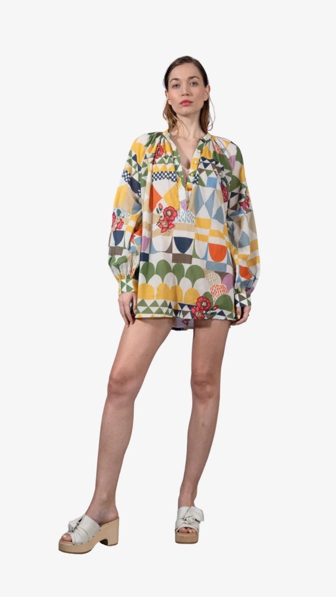 LAKSHMI SEVENTIES PATTERN BLOUSE