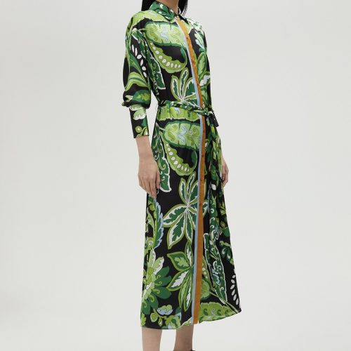 Black Knit Dress With Studs