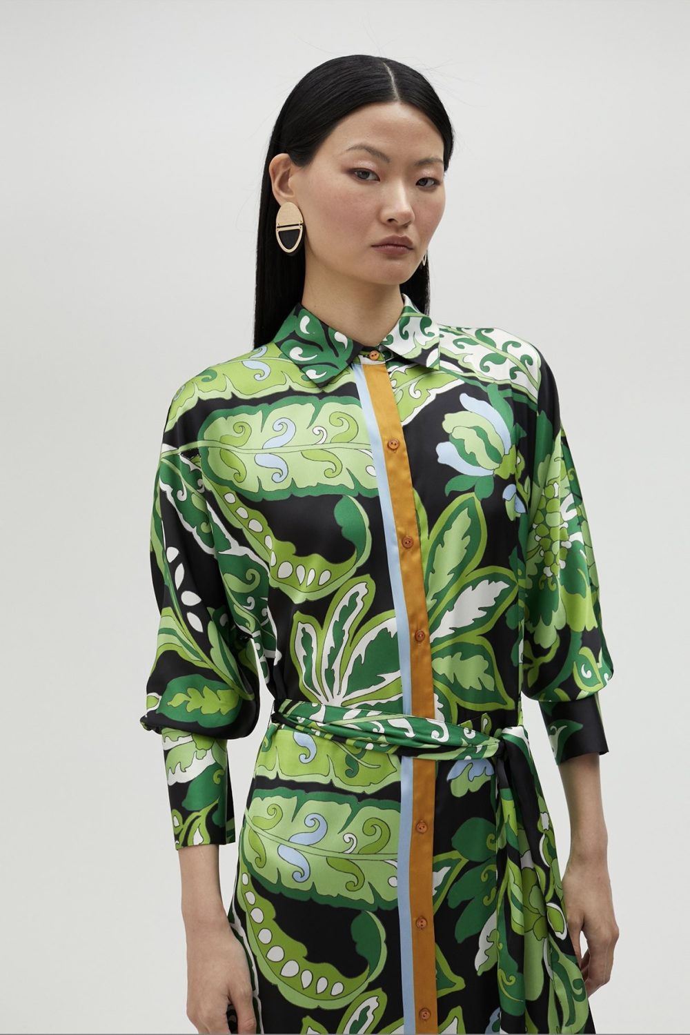 Black Knit Dress With Studs