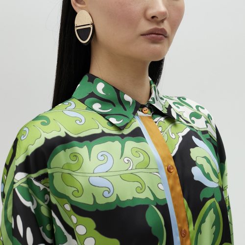 Black Knit Dress With Studs