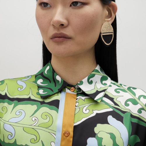 Black Knit Dress With Studs